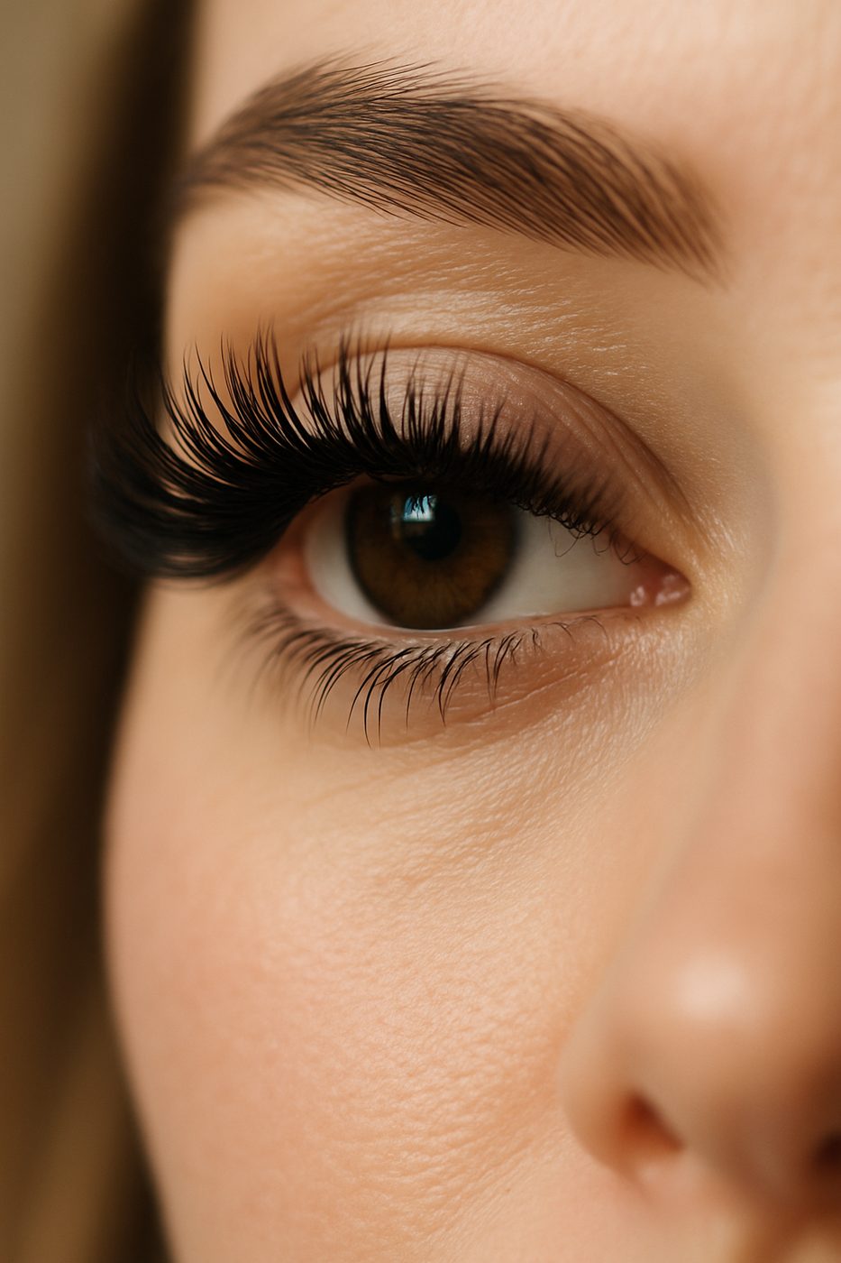 A finished lash set